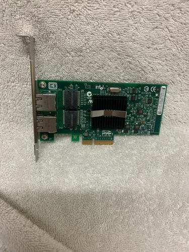 Dell Intel PRO/1000 PT Dual-Port Gigabit LAN Adapter Card D33682 MY-0X3959