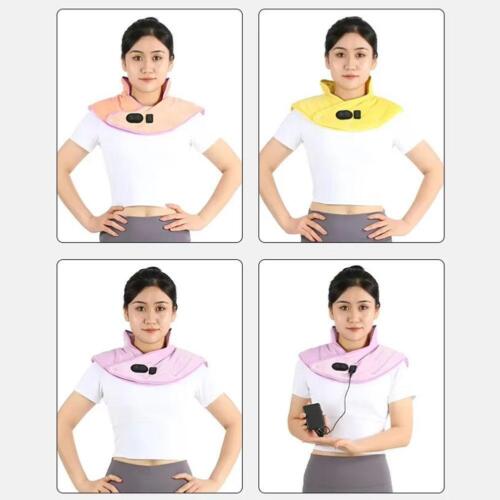 Electric Neck and Shoulder Heat Pad with Vibrating Reliefing Tool Best G1A1KS98 - Picture 16 of 24