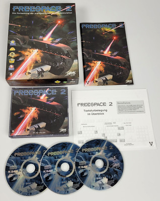 Freespace 2, Big-Box / Karton, PC-Spiel, 3 CD-ROMs, Win 95 / 98, Interplay