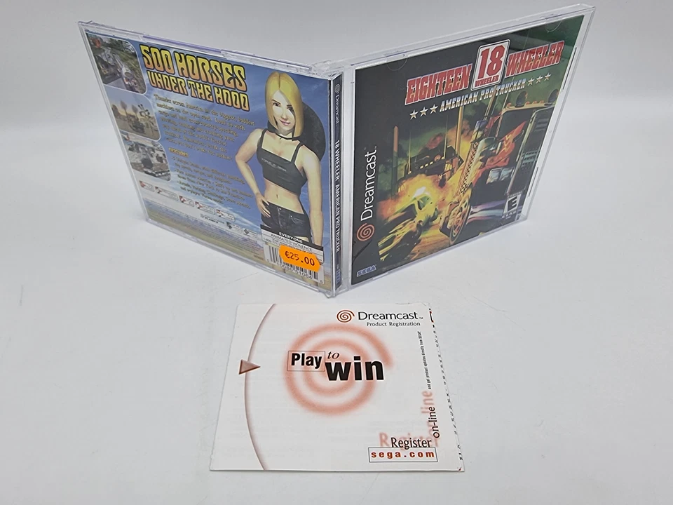 Eighteen 18 Wheeler Sega Dreamcast USA Used - Image 4 of 4