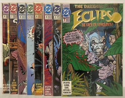 Eclipso #1 (Nov 1992, DC) 1-8 Run VF/NM