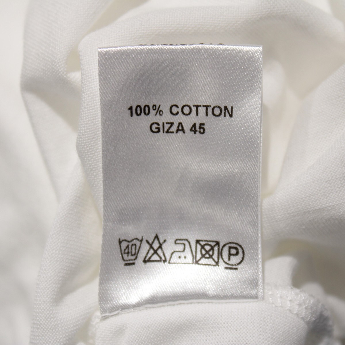 Kiton D46523K0919B0101 関税送料込 Kiton NWT KNT Short Sleeve Logo T-Shirt Size XXL in White