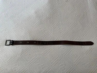 Ceinture en cuir , LÉVIS , 70 cm - Photo 1/4
