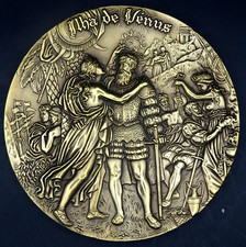 "Insel der Venus"  seltene Bronze-Medaille " DIE SUSIADAS"   Nr 518