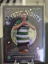 2024 Topps Merlin Viktor Gyokeres Mystic Nights RC