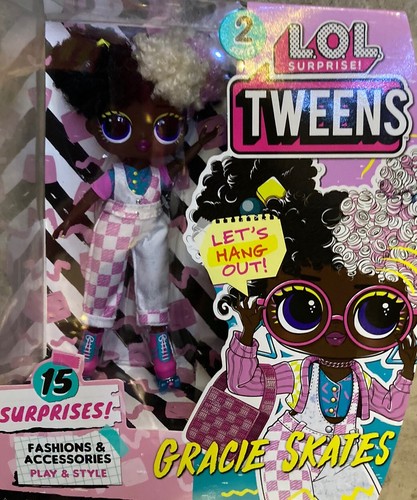 LOL Surprise Tweens Serie 2 modische Puppe Gracie Schlittschuhe mit 15 Überraschungen Neu - Bild 3 von 5