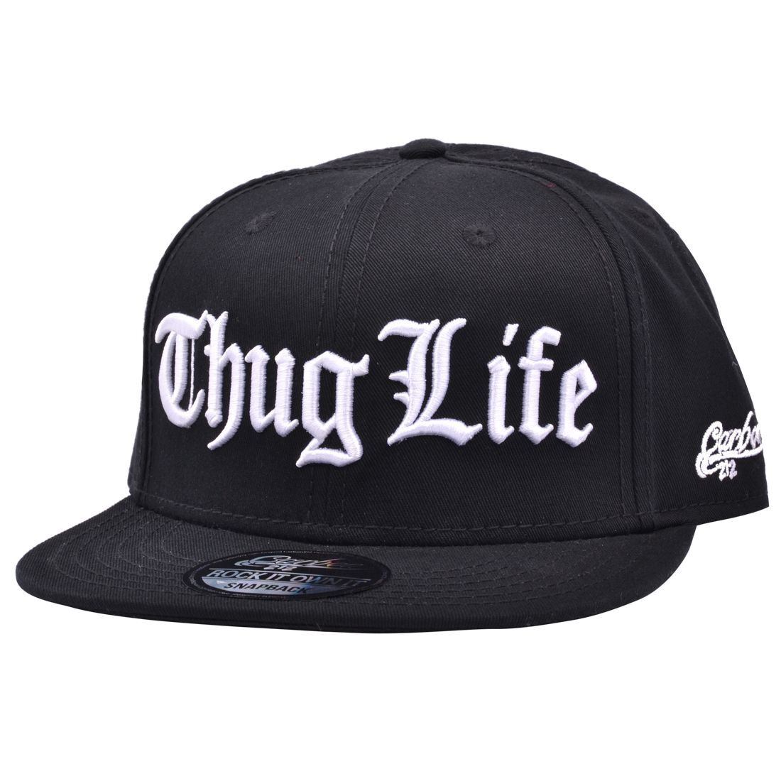 THUG LIFE SNAPBACK BASEBALL CAP - HIP HOP ERA FITTED ADJUSTABLE