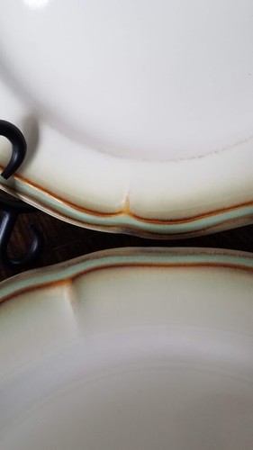 Better Homes and Gardens Simply Fluted Dillweed Salad Plates x 2 - Picture 3 of 4