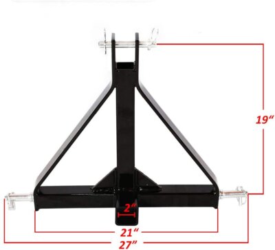 【TRIPLEGHT】effort2 Amazon.com: Heavy Duty 3 Point Quick Hitch - 2