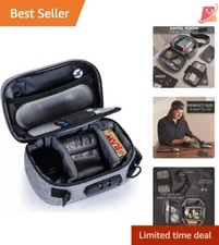 Smell Proof Bag Carbon 8.5x5.5x4.5 Lockable Storage Case For Herbs Food Acces...