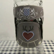 Lederhosen Oktoberfest Koozie (for 1 Ltr. Stein)