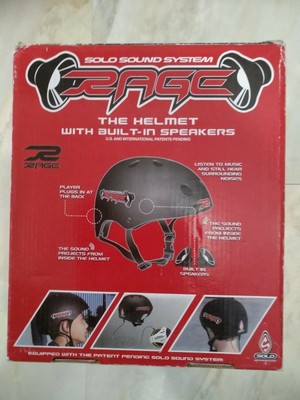 hard hat with built in speakers