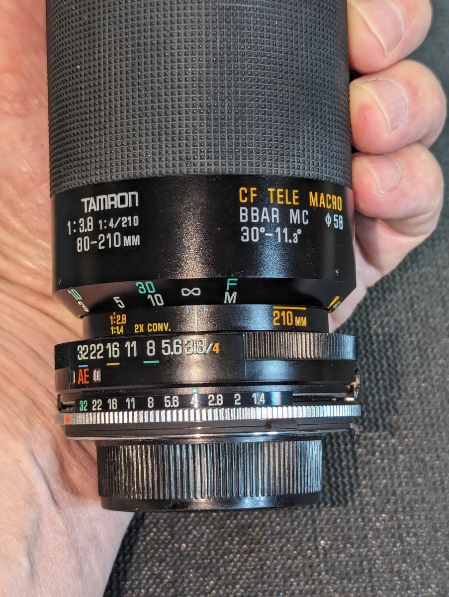 Tamron 80-210mm f3.8-4 CF Tele Macro BBAR MC Lens (untested). | eBay