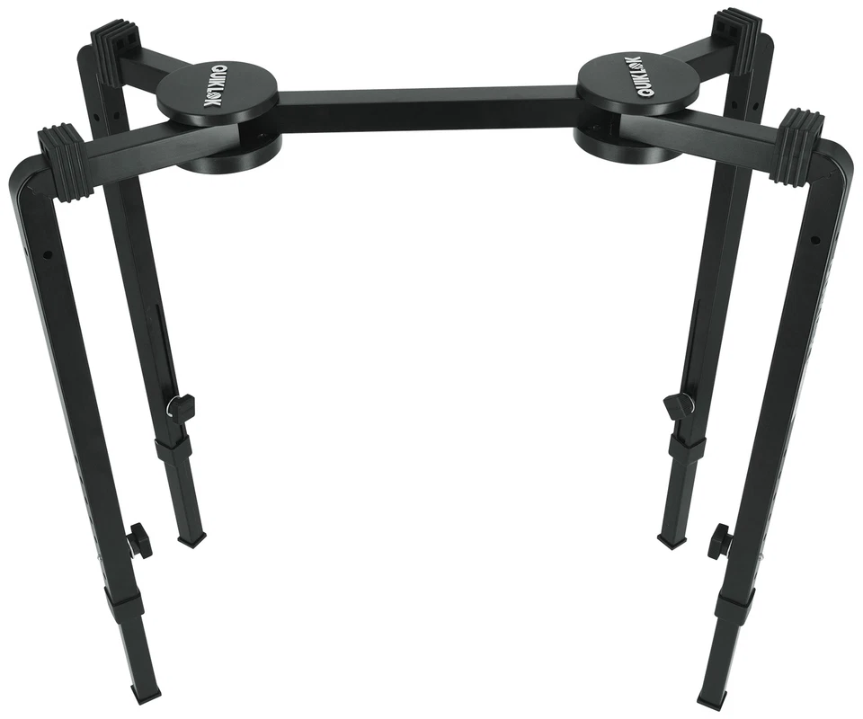 Quik Lok WS-640 Soporte T Ajustable 4 Teclado/Mezclador/Altavoz/Rack/CD/Estuche de Grabación Foto 4 de 4