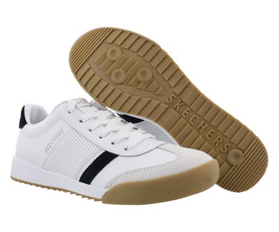 skechers zinger 2.0 suede retro trainer