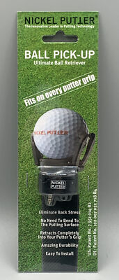 NEW Nickel Putter Ball Pick-Up Ultimate Ball Retriever