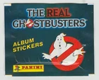 Panini The Real Ghostbusters Unopened Sticker Pack Packet Circa 1984
