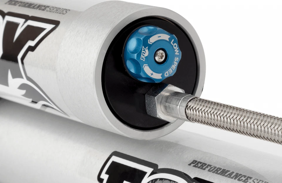 Par ajustable de amortiguador de depósito de carrocería lisa Fox 2.0 para Toyota 4Runner 03-23 Foto 4 de 4