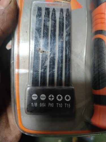 6x Tactix Precision Screwdriver Set - Picture 3 of 4