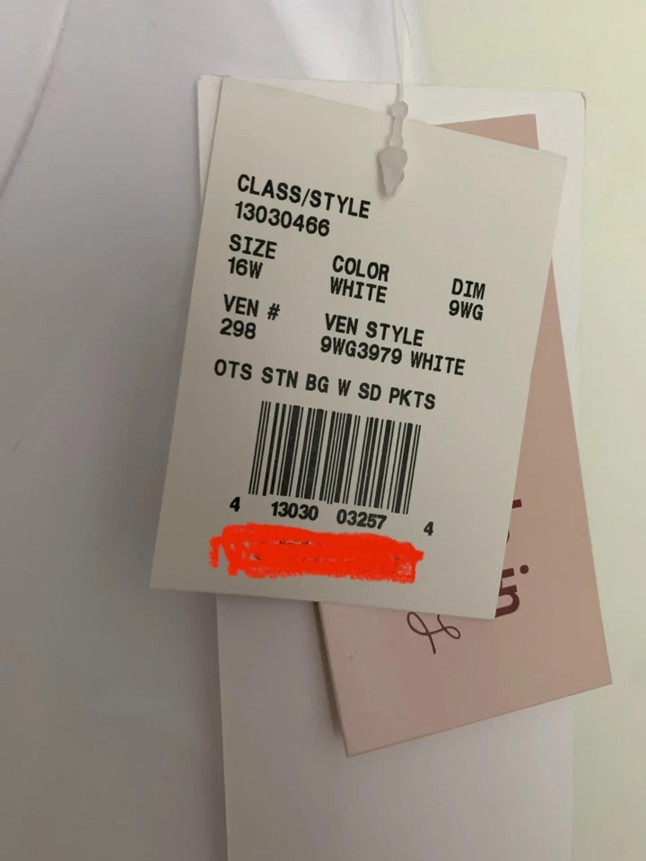 White Wedding Dress - Ballgown - NEW - Never WORN - Image 3 of 3