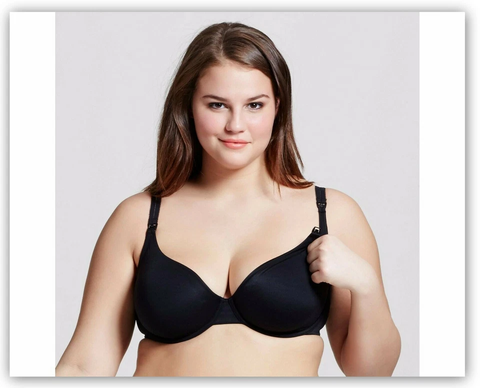 Gilligan & O'Malley Everyday Unlined Nursing Underwire Bra Honey Beige or Black - Image 4 of 4