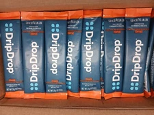 DripDrop Electrolyte Drink Mix 50ct – Orange Hydration Powder Packets
