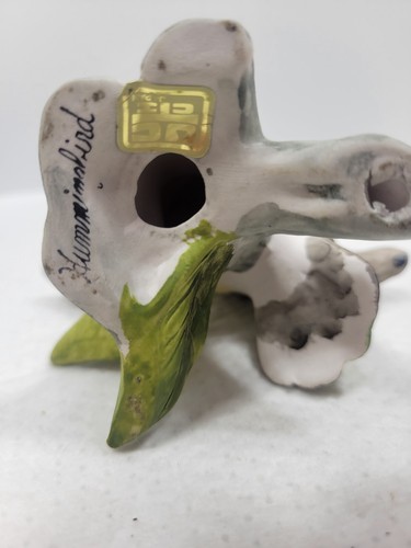 VINTAGE UCTCI JAPAN PORCELIAN HUMMINGBIRD - Picture 6 of 6