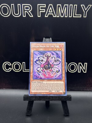 Yu-Gi-Oh! Vulcan Dragni The Cubic King - MVP1-ENS37 Secret Rare 1st Edition Trading Card - View #12
