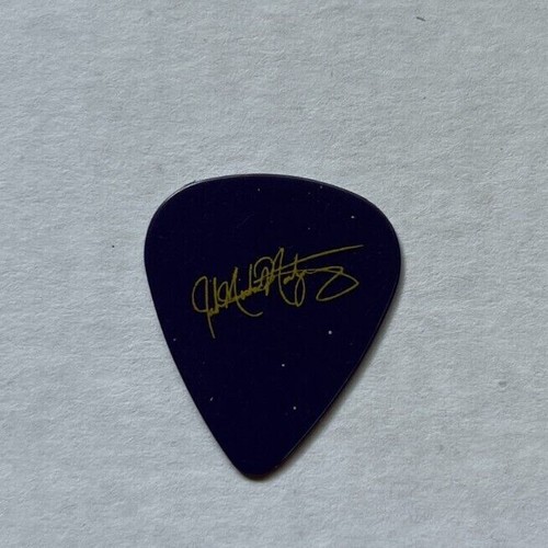 John Michael Montgomery Concert Tour Signature Guitar Pick RARE #3 Dark Purple
