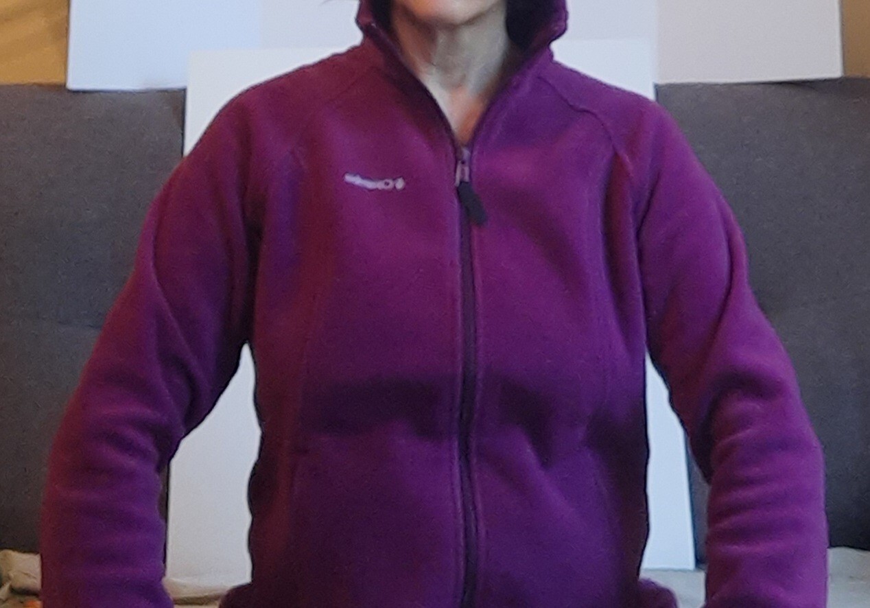 ALTRA GIACCA IN PILE DONNA COLUMBIA WINE BURGANDY TAGLIA XL (VEDI LE MIE ALTRE INSERZIONI)