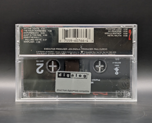 SEALED, Metallica – Kill 'Em All 60766-4, Audio Cassette, Reissue, SR, US, 1988 - Picture 2 of 6