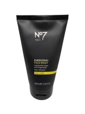 No7 Men Energizing Face Wash & Scrub Set – 3er Pack, Je 150 Ml, Für Männerhaut