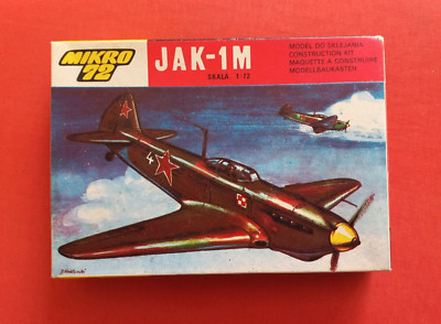 1/72 Mikro 72 S-02, YAKOVLEV Yak-1 JAK-1 / JAK-1M