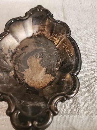 Piatto porta caramelle International CO argento - Foto 3 di 5