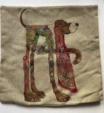Decorative Throw Pillow Cover Hound Dog Daniel Mackie Design Zipper Opening