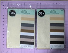 Sizzix Felt Sheets Neutral Colors  Lot of 2  10-Packs 663779