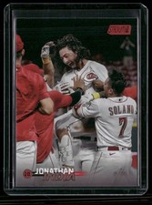 Jonathan India 2023 Stadium Club Red Foil Cincinnati Reds #161
