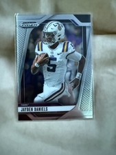 2025 Panini Prizm Draft Picks Jayden Daniels #178 LSU Tigers Football Card
