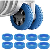 Silikon-Radschutzabdeckung FüR 8-Spinner-RäDer - GeräUschreduzierend, , Effek...