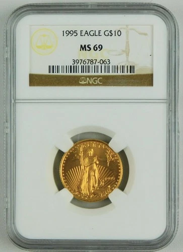1995 American Gold Eagle 1/4 oz — photo from the most recent tracked eBay sale
