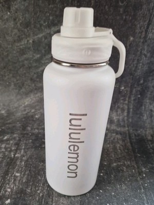 Lululemon Trinkflasche Sportflasche 946 ml Schwarz Edelstahl