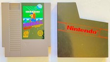 Pinball Nintendo NES, 1985 Black Box 5-Screw Cart  Sleeve - Authentic