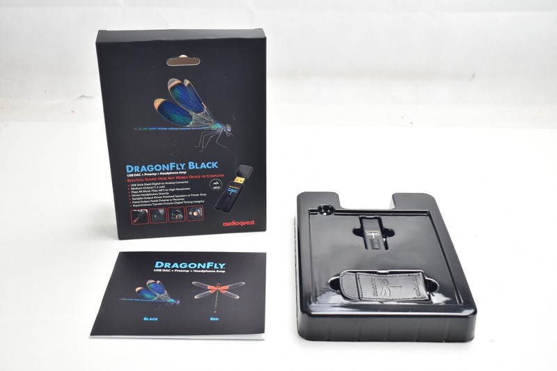 AudioQuest DragonFly Black USB DAC + Headphone Amp, Open Box, VGC, UK Dealer