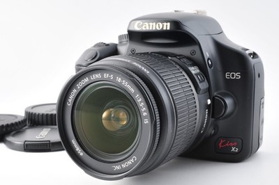 Canon Rebel XSi 12.2MP DSLR Camera w/ EF-S 18-55mm IS Lens Kit Box Mint