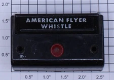 American Flyer XA10961-B S Gauge Black "Whistle" Switch Control Button