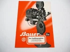 Brochure Bauer Sound Film Projector B6 Film Cinema Theater Machine Apparatus 1939