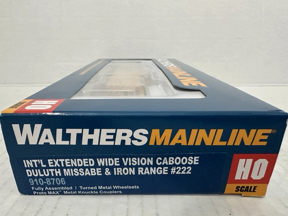 Walters HO Scale 910-8706 Caboose Duluth Missable & Iron Range #222 - Image 2 of 4