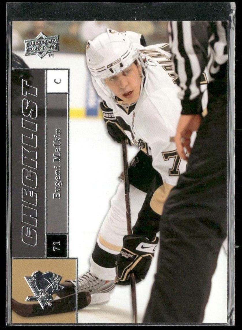 2009-10 Upper Deck Evgeni Malkin #449 Pittsburgh Penguins