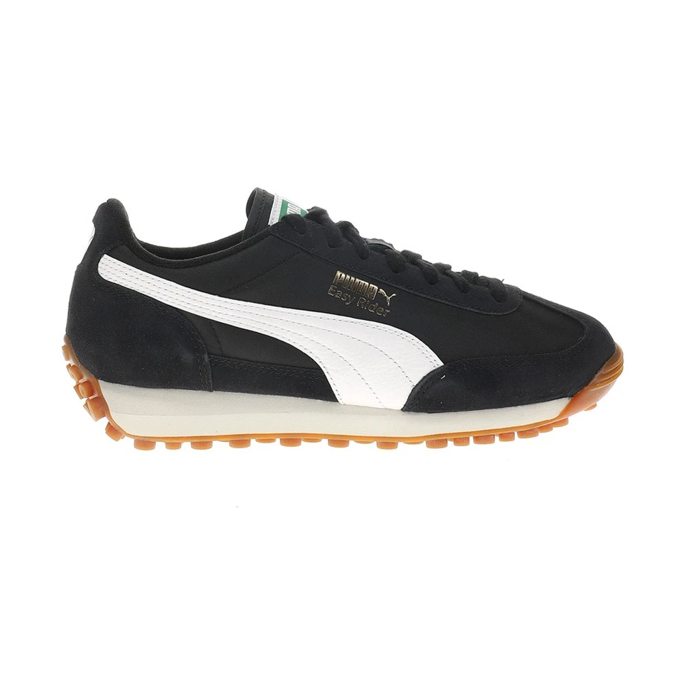 PUMA Easy Rider Vintage Lace Up  Womens Black Sneakers Casual Shoes 40077310