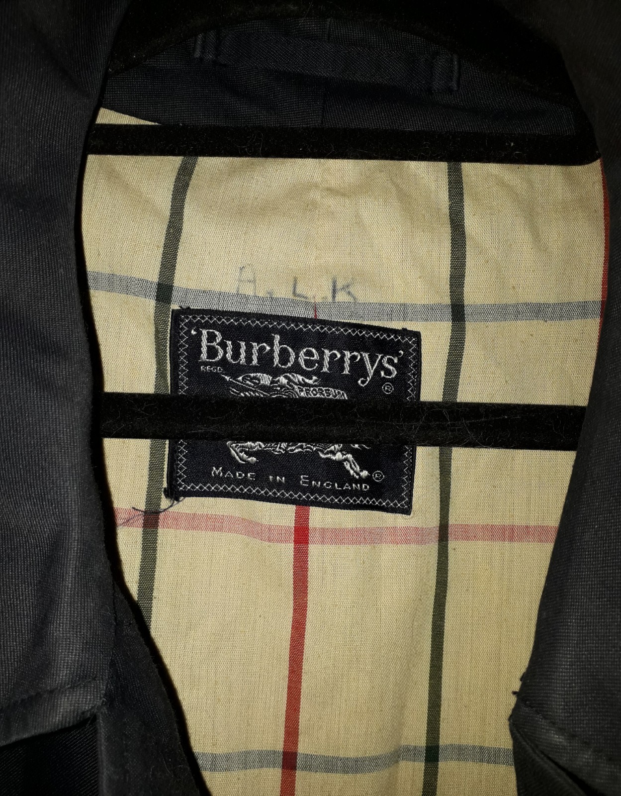 Vintage Burberrys London Burberry Mens Unisex Jacket Made In England Large Rare image 10